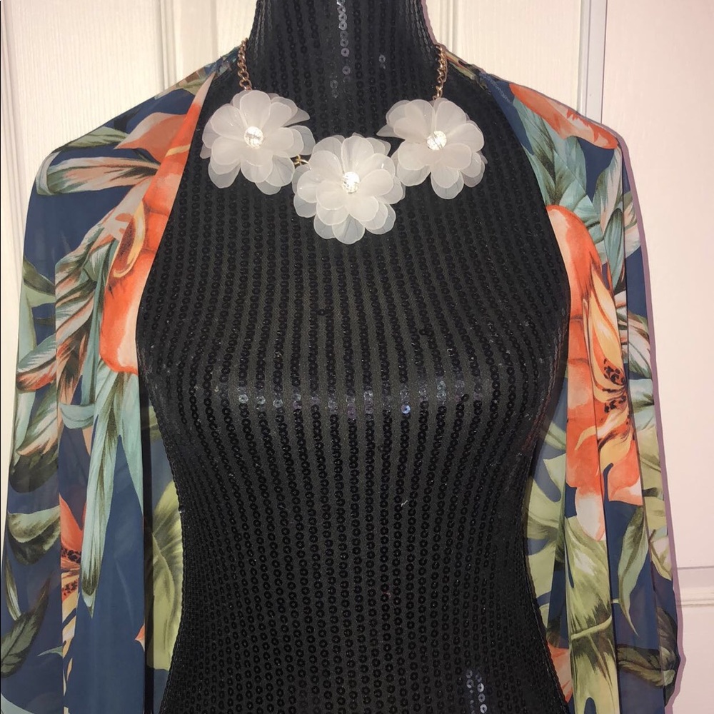 Tropical Kimono/ Shawl